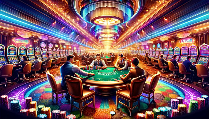 Spartan Poker کھلاڑیوں کے لیے لائیو کیسینو سیکشن